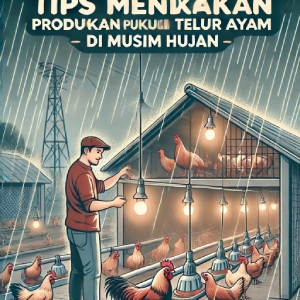 Tips Meningkatkan Produksi Telur Ayam di Musim Hujan