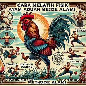 Cara Melatih Fisik Ayam Aduan dengan Metode Alami